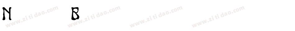 Nouveau Bold字体转换